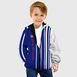 Куртка с капюшоном детская ATLETICO MADRID АТЛЕТИКО МАДРИД, цвет: 3D-черный — фото 2