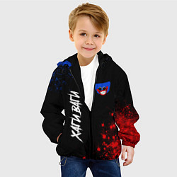 Куртка с капюшоном детская ХАГИ ВАГИ - Арт 2, цвет: 3D-черный — фото 2
