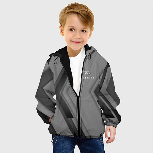 Детская куртка Infinity Autosport / 3D-Черный – фото 4