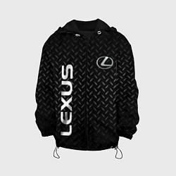 Куртка с капюшоном детская LEXUS ЛЕКСУС СТАЛЬ, цвет: 3D-черный