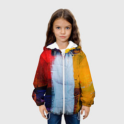 Куртка с капюшоном детская КРАС, цвет: 3D-белый — фото 2