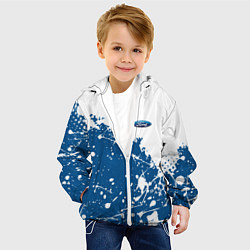 Куртка с капюшоном детская Ford форд, цвет: 3D-белый — фото 2