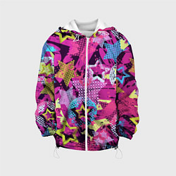 Детская куртка Star Colorful Pattern Fashion Neon