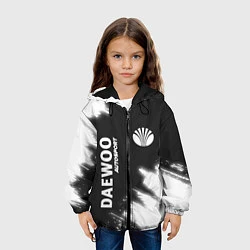 Куртка с капюшоном детская DAEWOO Autosport Краска FS, цвет: 3D-черный — фото 2