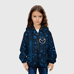 Куртка с капюшоном детская MAZDA SPEED Дождь, цвет: 3D-черный — фото 2
