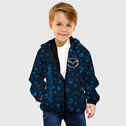 Куртка с капюшоном детская MAZDA SPEED Дождь, цвет: 3D-черный — фото 2