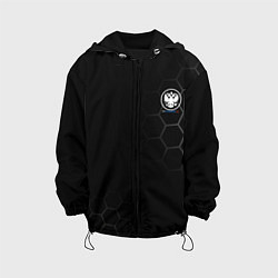 Куртка с капюшоном детская Russia Black Collection 20222023, цвет: 3D-черный