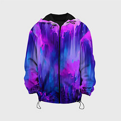 Детская куртка Purple splashes