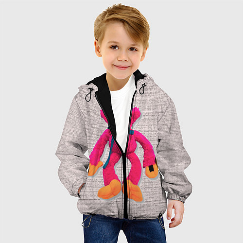Детская куртка Киси Миси объёмная игрушка - Kissy Missy / 3D-Черный – фото 4