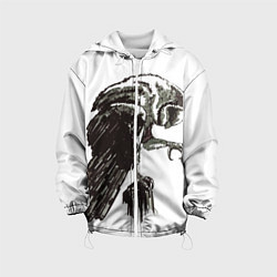 Куртка с капюшоном детская Graphic owl, цвет: 3D-белый