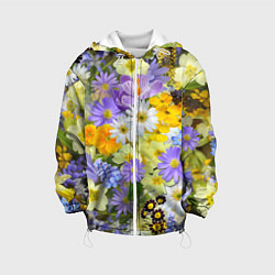 Детская куртка Цветочная летняя поляна