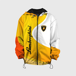 Куртка с капюшоном детская Lamborghini : sport, цвет: 3D-черный