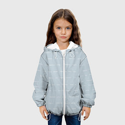 Куртка с капюшоном детская Бесконечное счастье, цвет: 3D-белый — фото 2