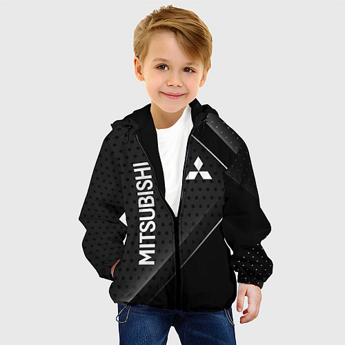 Детская куртка Mitsubishi Карбон / 3D-Черный – фото 4