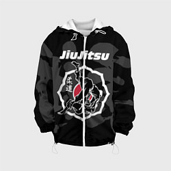 Детская куртка Jiu-jitsu throw logo