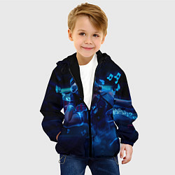 Куртка с капюшоном детская Valorant Raze, Музыка, цвет: 3D-черный — фото 2