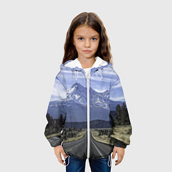 Куртка с капюшоном детская Мерседес - очередная вершина!, цвет: 3D-белый — фото 2