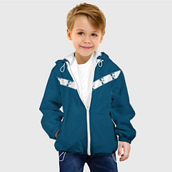 Куртка с капюшоном детская FIRM как спортик из 90х, цвет: 3D-белый — фото 2
