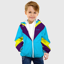 Куртка с капюшоном детская FIRM как в 80х, цвет: 3D-белый — фото 2