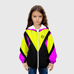 Куртка с капюшоном детская FIRM прямиком из восьмидесятых, цвет: 3D-белый — фото 2