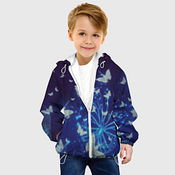 Куртка с капюшоном детская Сумеречный мир, цвет: 3D-белый — фото 2