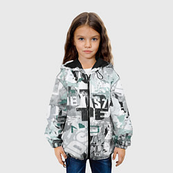 Куртка с капюшоном детская Ice Tea Style, цвет: 3D-черный — фото 2