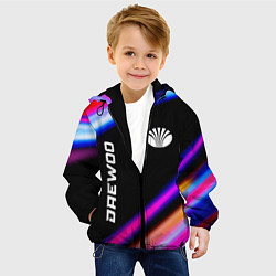 Куртка с капюшоном детская Daewoo speed lights, цвет: 3D-черный — фото 2
