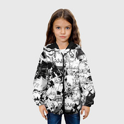 Куртка с капюшоном детская Кацуки Бакуго - Моя геройская академия, цвет: 3D-черный — фото 2