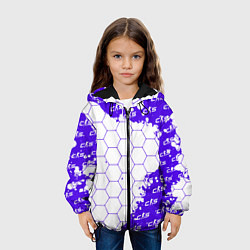 Куртка с капюшоном детская Counter Strike 2 Pattern, цвет: 3D-черный — фото 2
