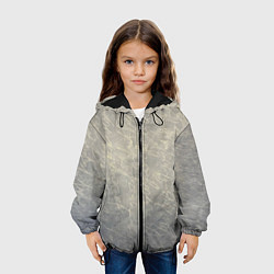 Куртка с капюшоном детская Письмо, цвет: 3D-черный — фото 2