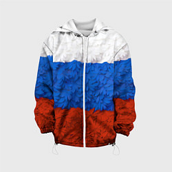 Детская куртка Флаг Российской Федерации из цветов
