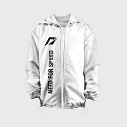 Куртка с капюшоном детская Need for Speed glitch на светлом фоне: по-вертикал, цвет: 3D-белый