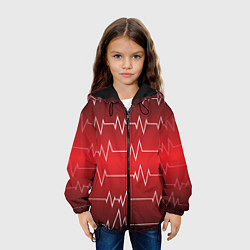 Куртка с капюшоном детская Pulse, цвет: 3D-черный — фото 2