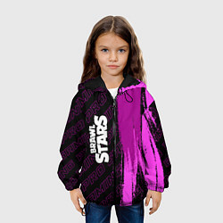 Куртка с капюшоном детская Brawl Stars pro gaming: по-вертикали, цвет: 3D-черный — фото 2