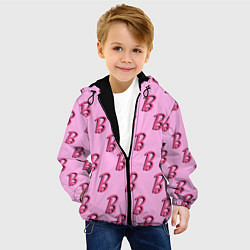 Куртка с капюшоном детская B is for Barbie, цвет: 3D-черный — фото 2