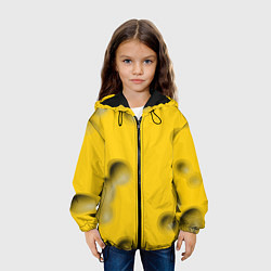 Куртка с капюшоном детская Сырная плоскость, цвет: 3D-черный — фото 2