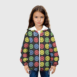 Куртка с капюшоном детская Smiley, цвет: 3D-белый — фото 2