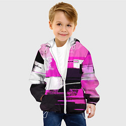 Куртка с капюшоном детская Black pink - girl-group - South Korea, цвет: 3D-белый — фото 2