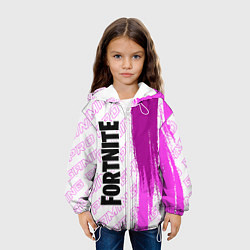 Куртка с капюшоном детская Fortnite pro gaming по-вертикали, цвет: 3D-белый — фото 2