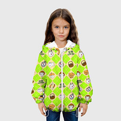 Куртка с капюшоном детская Весёлый грибник идёт на охоту, цвет: 3D-белый — фото 2