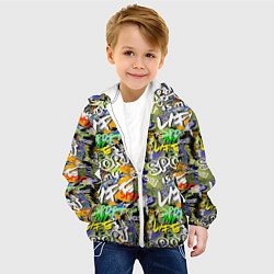 Куртка с капюшоном детская Sport is my life, цвет: 3D-белый — фото 2