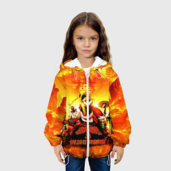 Куртка с капюшоном детская Кунг-фу Панда Best Friend, цвет: 3D-белый — фото 2