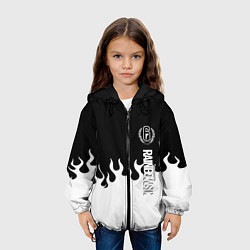 Куртка с капюшоном детская Tom Clancy raimbow six fire, цвет: 3D-черный — фото 2