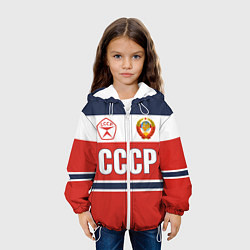 Куртка с капюшоном детская Союз Советских Социалистических Республик - СССР, цвет: 3D-белый — фото 2