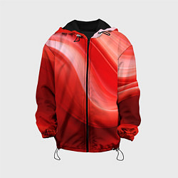 Куртка с капюшоном детская Красная волна, цвет: 3D-черный