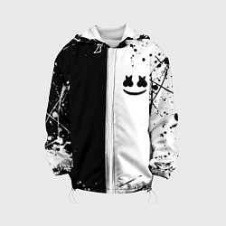 Детская куртка Marshmello краски музыка