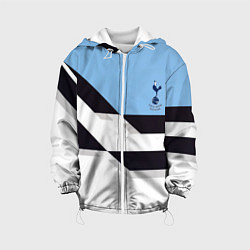 Куртка с капюшоном детская Tottenham sport geometry, цвет: 3D-белый