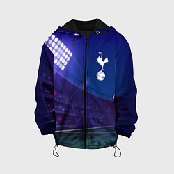 Куртка с капюшоном детская Tottenham ночное поле, цвет: 3D-черный