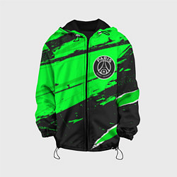 Детская куртка PSG sport green