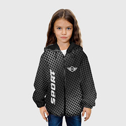 Куртка с капюшоном детская Mini sport carbon, цвет: 3D-черный — фото 2